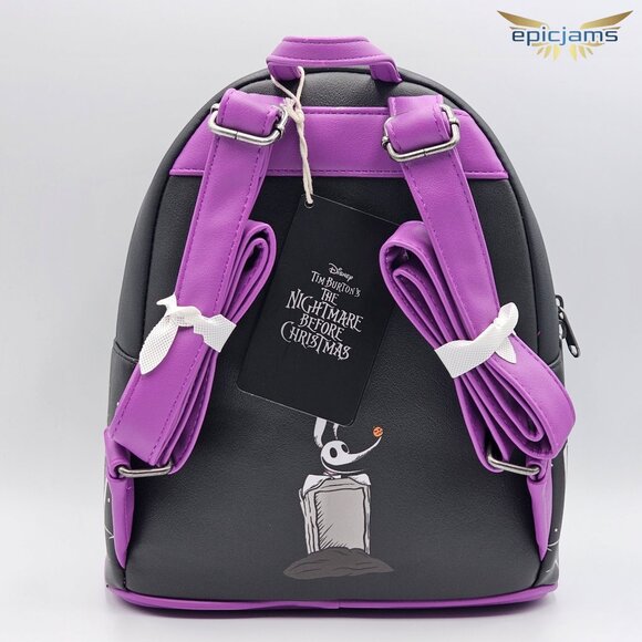 Loungefly Disney The Nightmare Before Christmas Zero Moon Doodle Mini Backpack